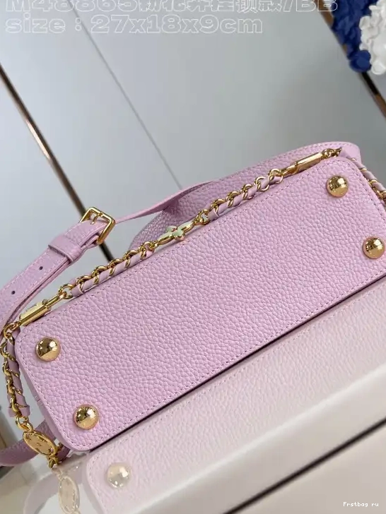 First bag ru CAPUCINES BB-27*18*9CM VUITTON LOUIS 0525